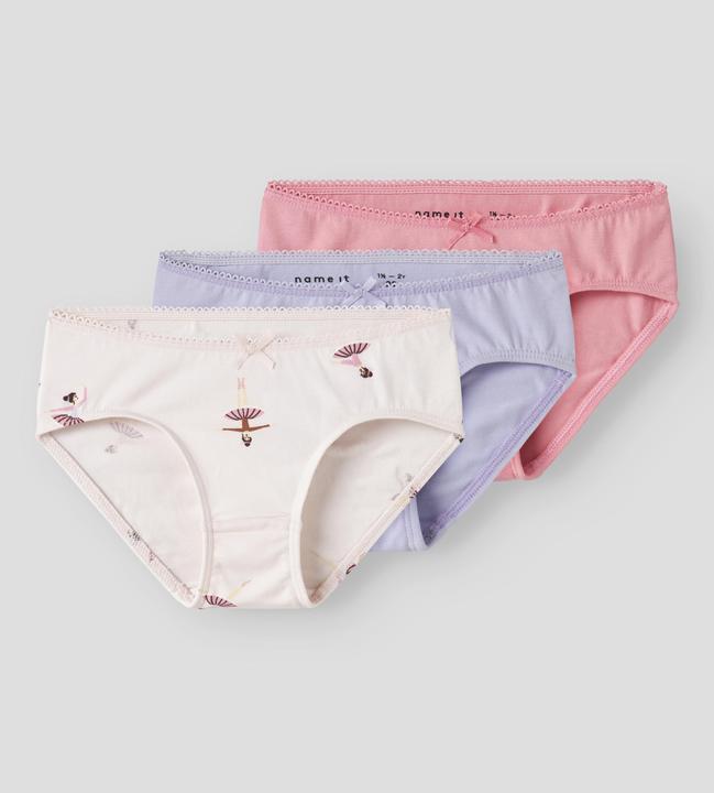 Immagine prodotto Name it Nmfbriefs 3p Ballarina Noos (104, confezione da 3)