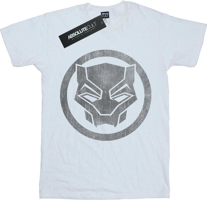 Jungen Black Panther Distressed Icon TShirt