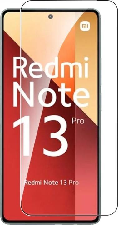 Produktbild Screenguard Xiaomi Redmi Note 13 Pro 4G Panzerglas Schutzfolie Case Friendly Design (1 Stück, Xiaomi Redmi Note 13 Pro 4G)