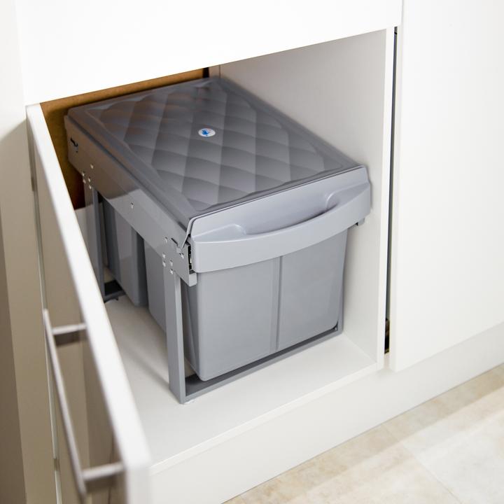 Actual product image Relaxdays Recessed trash can L (15 l)