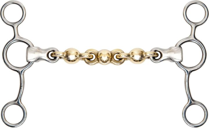 Shires Brass Waterford bit curb bit