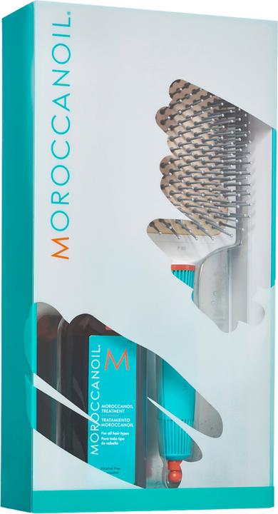 Moroccanoil Treatment + Paddle Brush Duo (100 ml)