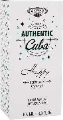 Actual product image Cuba Authentic Happy (Eau de parfum, 100 ml)