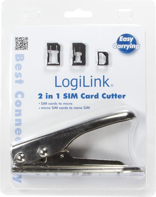 Image du produit LogiLink Coupe-cartes SIM 2 en 1