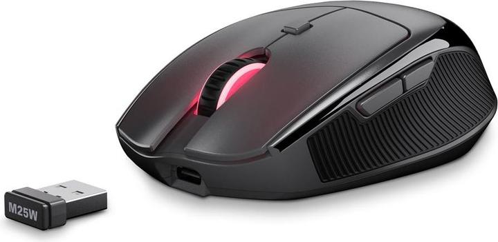 Produktbild Sharkoon OfficePal M25W Black (Kabellos, Kabelgebunden)