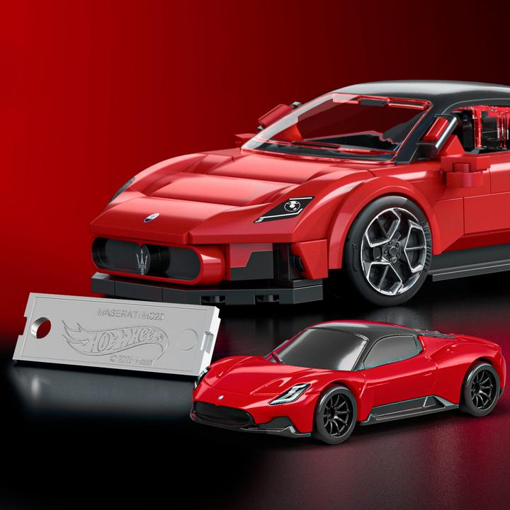 Produktbild Mattel Hot Wheels Building SPEED SERIES MASERATI