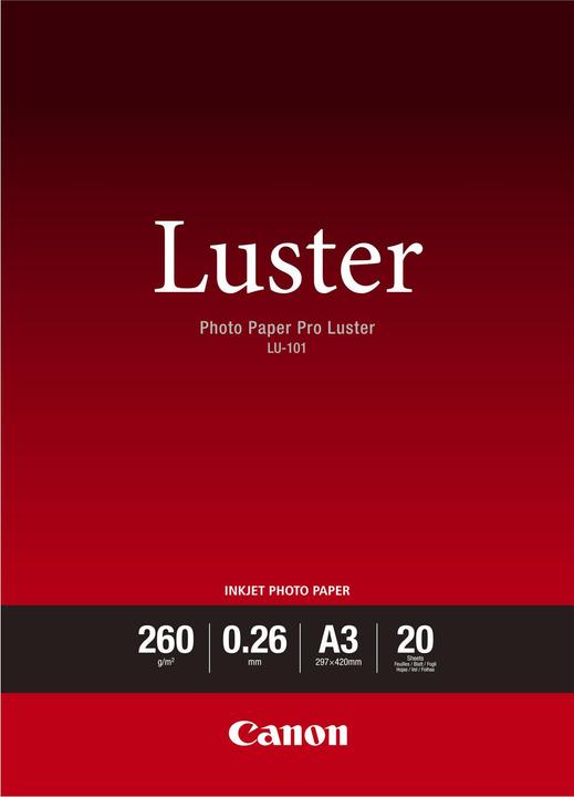 Canon LU-101 Pro Luster (260 g/m², A3, 20 x)