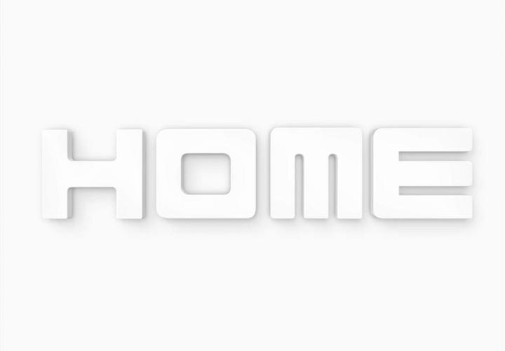 Produktbild Trenddeko 3D HOME 1 (64 x 15 cm)