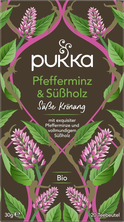 Image du produit Pukka Thé à la menthe poivrée et à la réglisse (30 g)