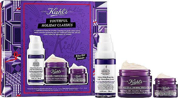 Actual product image Kiehl's Ultimate AntiAging Essentials Retinol Treatment 30ml + Super Multi Corrective Cream 50ml + S (94 ml)