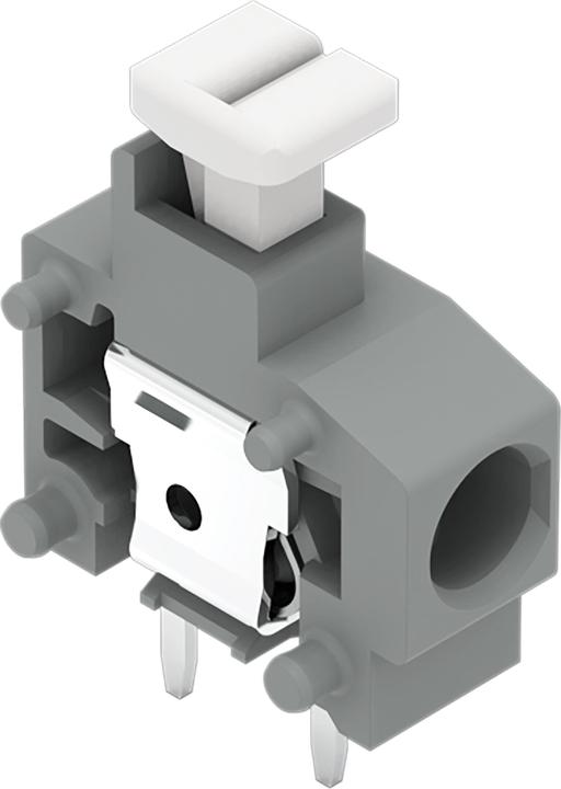 Produktbild Wago 235-745/331-000 1-Leiter-Einzelklemme fÃ¼r Leiterplatten 0,5-1,5 qmm weiÃ
