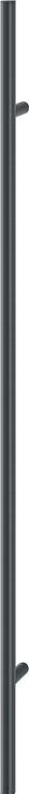 Hoppe Stangengriff E5011 -1600/1200, Edelstahl schwarz matt, Ausführung: gerade (Türgriff)