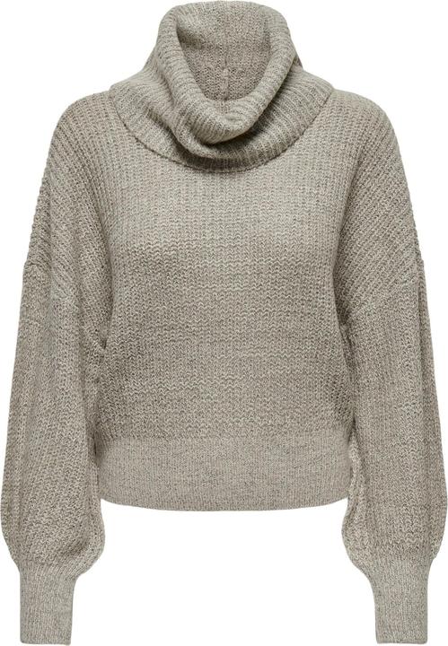 JdY Wasserfall-Ausschnitt Strickpullover