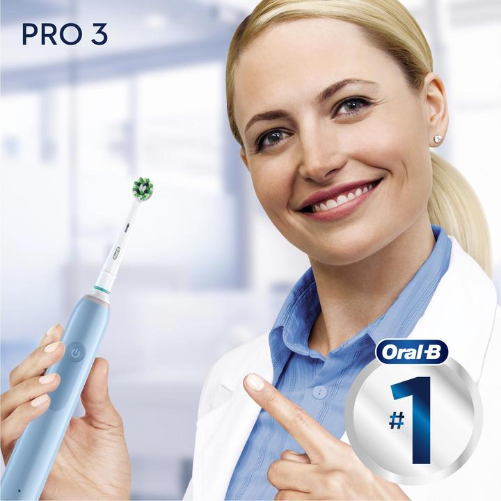 Productafbeelding Oral-B PRO 3 3770 elektrische tandenborstel, blauw (Oscillerende tandenborstel)