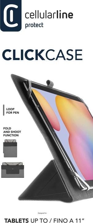 Produktbild Cellularline Click Case (9 - 10.5" Tablets)