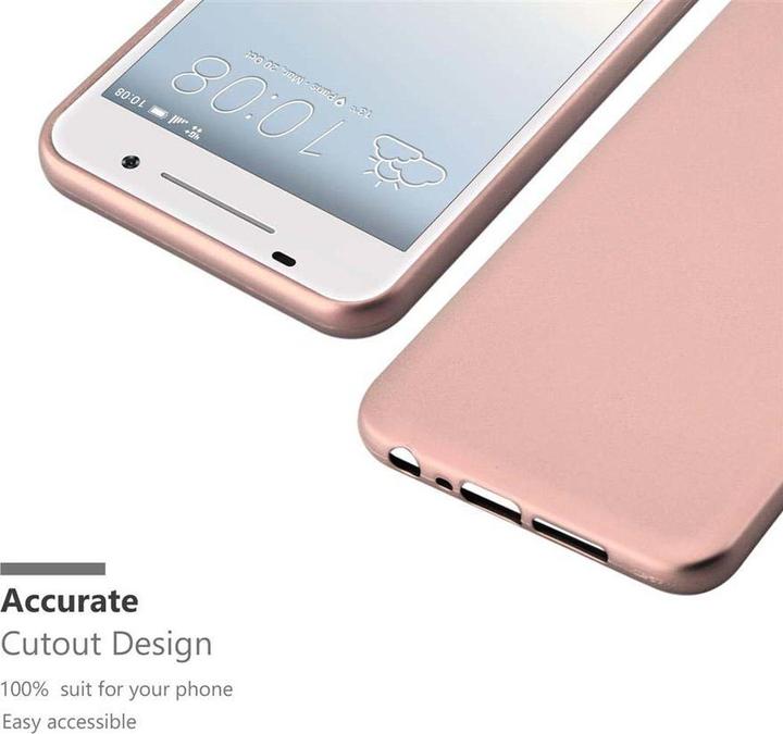 Actual product image Cadorabo TPU Matt Metallic Cover (HTC One A9)