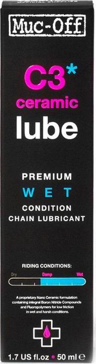 Actual product image Muc-Off C3 Wet Ceramic Lube (120 ml, Chain oil)
