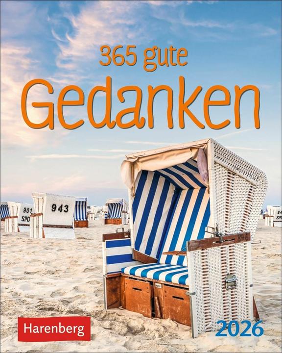 Harenberg 365 gute Gedanken Mini-Geschenkkalender 2026 (Duits)