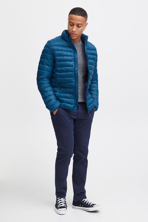 Actual product image Blend Nils Men's Quilted Jacket Puffer Jacket Padded Jacket With High Neck (M)