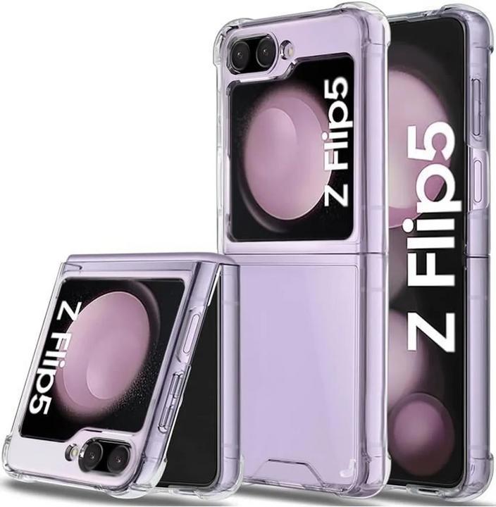 Image du produit PhoneLook Coque Gel Silicone Bumper anti-choc avec protections pour coins (Samsung Galaxy Z Flip5)