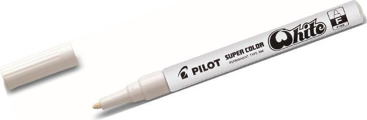 Produktbild Pilot Lackmarker fein, SC-W-F, Strichstärke: 1 mm, weiss (Weiss, 1 mm, 1 x)