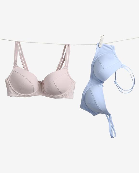 Produktbild Vertbaudet Bio-Kollektion: 2er-Pack Umstands-BHs mit Formbügeln (2er Pack, 80 E)