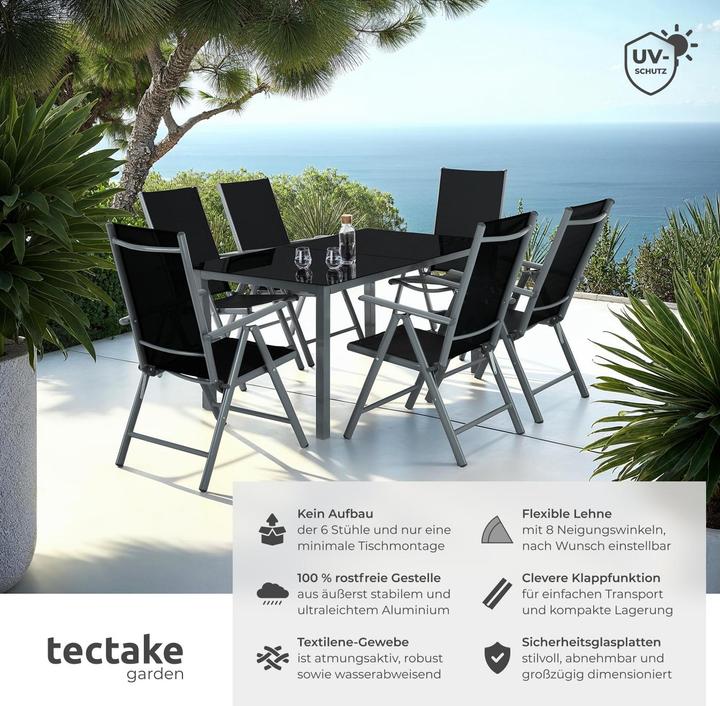 Produktbild tectake Sitzgruppe (150 cm)