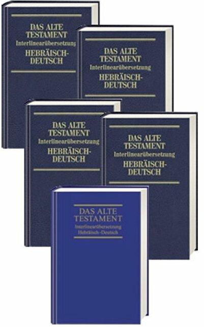 Produktbild Das Alte Testament. Interlinearübersetzung Hebräisch-Deutsch (Deutsch, Hebräisch, Rita Maria Steurer, 2014)