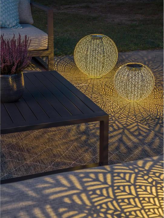 Produktbild STT Windlicht Solar Antic Ball Sofia, Ø 40 cm, Aqua