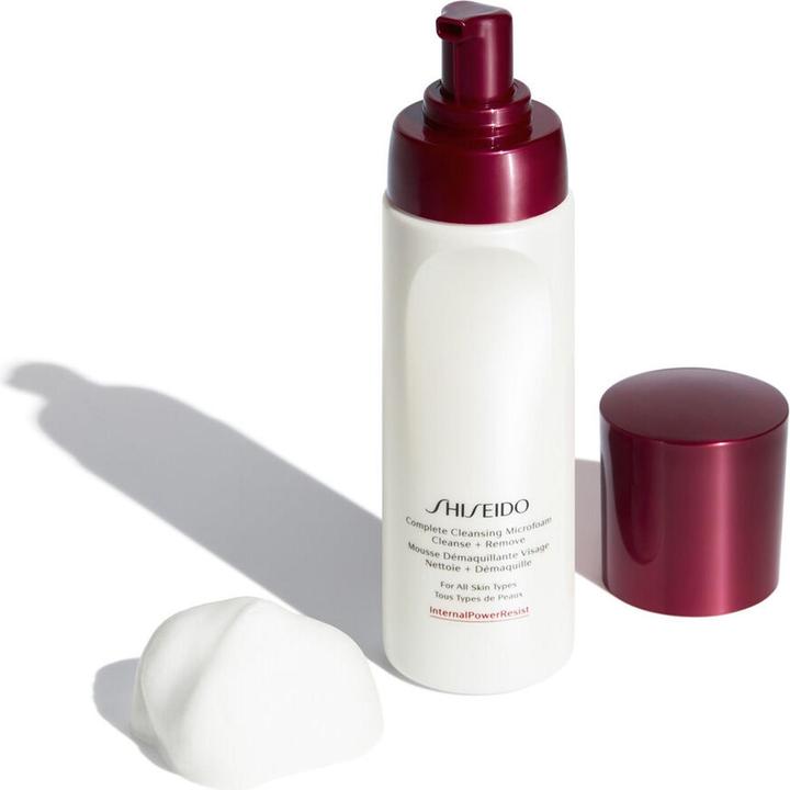 Actual product image Shiseido Defend & Prepare Complete Cleansing Microfoam (Foam, 180 ml)