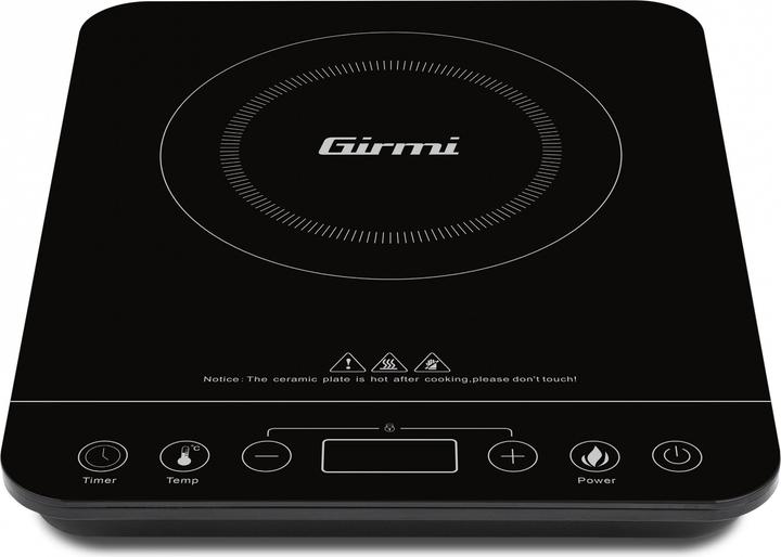 Actual product image Girmi Electric induction cooker 1d.PI03 (2000W)