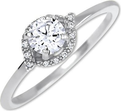 Brilio Silver - Silver Engagement Ring 426 001 00531 04 - Circuit: 50 mm (50)