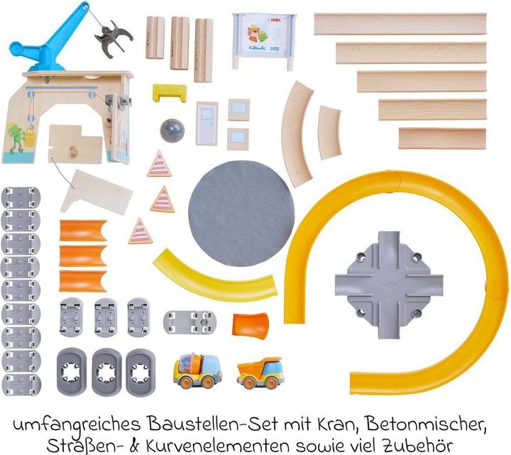 Produktbild Haba Kullerbü Spielbahn Grosse Baustelle **