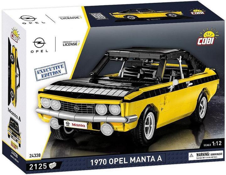 Produktbild Cobi 24338 - 1970 Opel Manta A EXECUTIVE EDITION, Modell, 2125 Teile, ab 10 Jahren