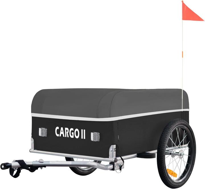 Tiggo Cargo II Lastenanhänger, klappbar, 130L Volumen