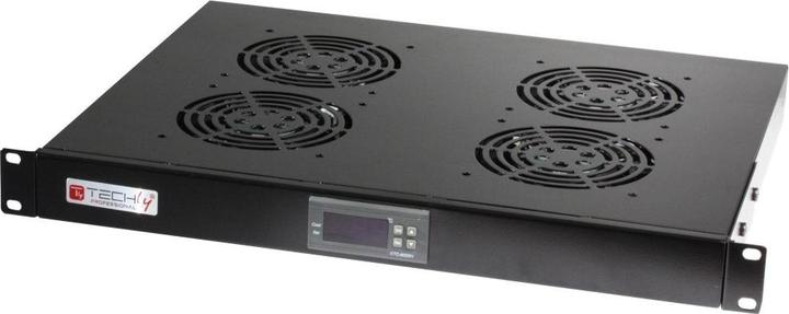 Produktbild Techly 4 Fan Unit for Rack 19 Black