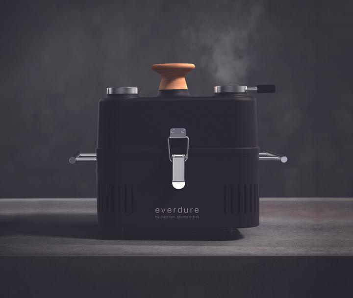 Actual product image Everdure by Heston Blumenthal Hood for CUBE Portable Charcoal Grill