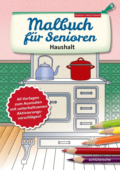 Produktbild Malbuch für Senioren. Haushalt