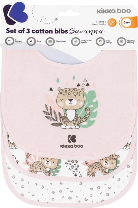 Produktbild Kikkaboo Babylatz Savanna 3-tlg Set