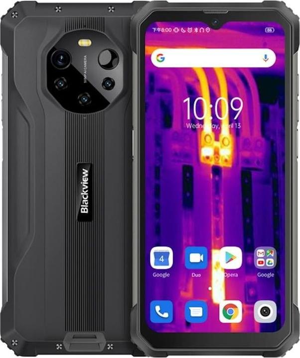 Produktbild Blackview BL8800 Pro (128 GB, Schwarz, 6.58", Dual SIM, 50 Mpx, 5G)