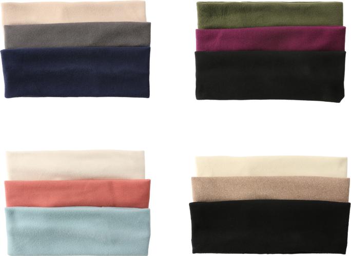 Produktbild Trisa Fashion Haarband Schwarz, Braun, Beige 3 Stk.