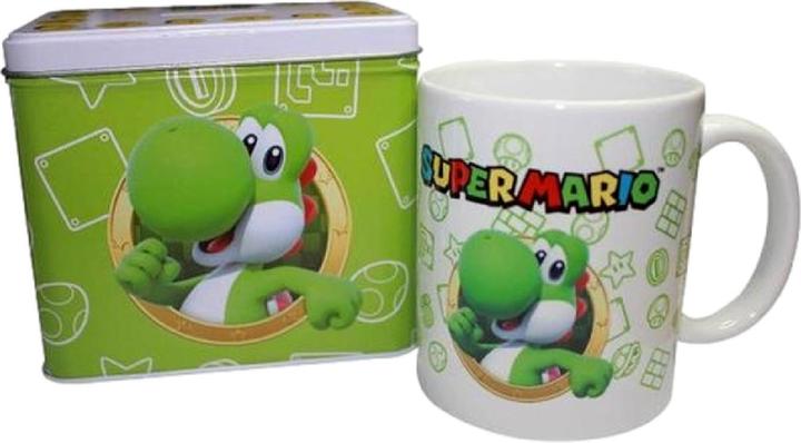 Monogram NINTENDO - YOSHI - Tirelire en Métal 12 x 9 x 11cm + Mug