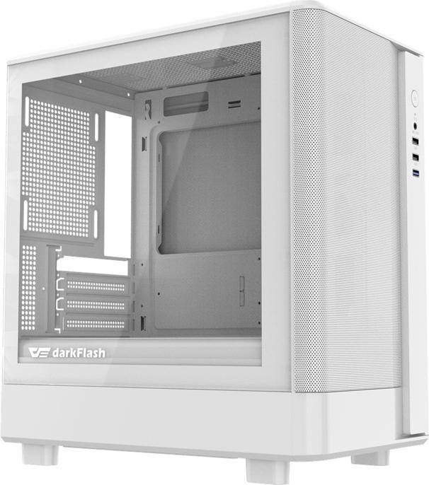 Actual product image Darkflash Tech Darkflash DB330M Mesh computer case (white) (ITX)
