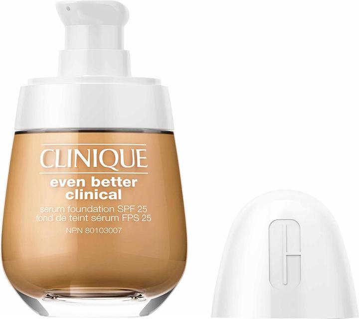 Actual product image Clinique Even Better Clinical Serum Foundation SPF 20 - WN 80 Tawnied Beige, 30 ml (WN 80 Tawnied Beige)