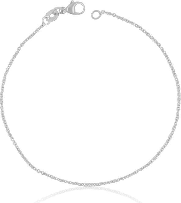 Actual product image Muau Round anchor (750/18K white gold, 24 cm)