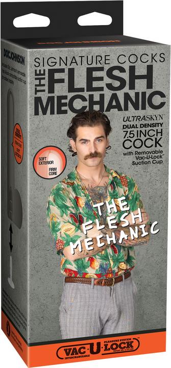 Actual product image Doc Johnson Signature Cocks The Flesh Mechanic - Beige