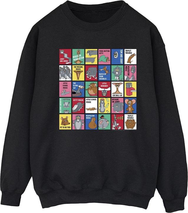 Produktbild Tom & Jerry Grid Squares Sweatshirt (L)