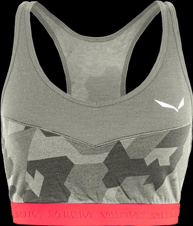 Actual product image Salewa Cristallo Warm Alpine Merino Responsive Sports Bra Da