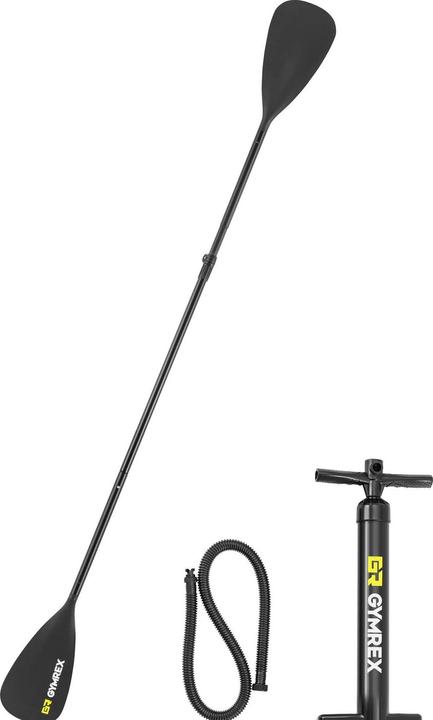 Produktbild Gymrex Stand Up Paddleboard SUP-Board aufblasbar 105 kg hellblau Doppelkammer (10'10")