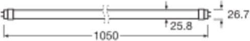 Produktbild Ledvance LED-Tube (G13, 11.60 W, 1400 lm, 1 x, E)